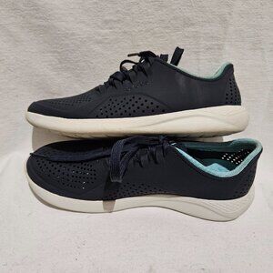 Crocs LiteRide Pacer Dark Blue Sneakers Women’s Size 8